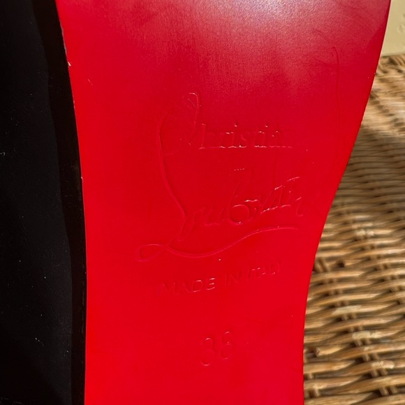 Christian Louboutin dolly double platform black pump❤️ - Picture 12 of 14